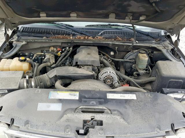 3GNEC16T1YG214255 - 2000 CHEVROLET SUBURBAN C GRAY photo 7