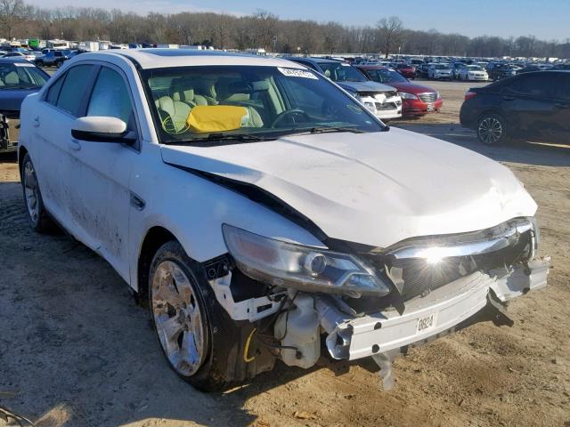 1FAHP2EW0BG176487 - 2011 FORD TAURUS SEL WHITE photo 1