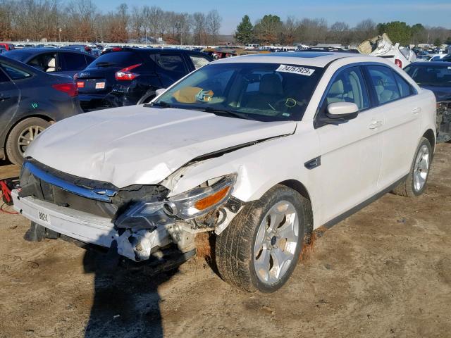 1FAHP2EW0BG176487 - 2011 FORD TAURUS SEL WHITE photo 2