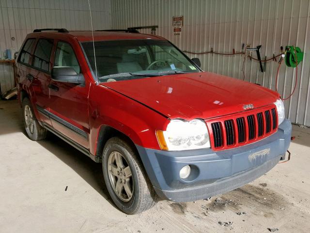 1J4GR48K25C508438 - 2005 JEEP GRAND CHER RED photo 1