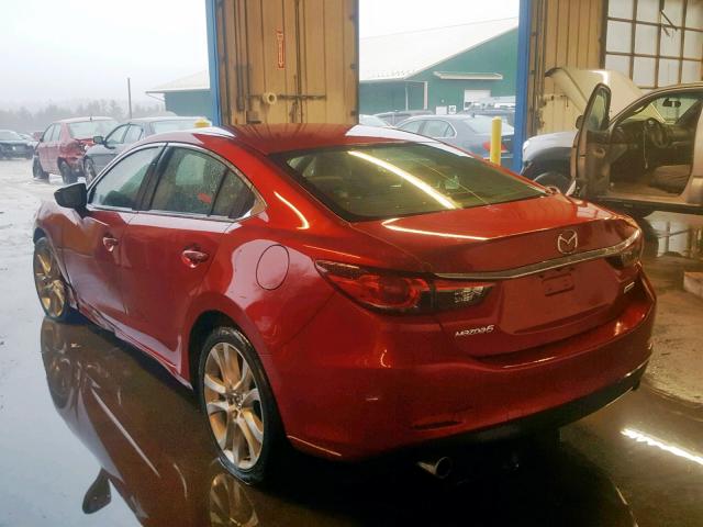 JM1GJ1V64E1156039 - 2014 MAZDA 6 TOURING RED photo 3