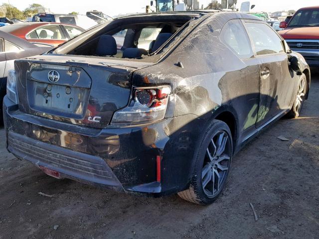 JTKJF5C73FJ011160 - 2015 TOYOTA SCION TC 黑色 照片 4
