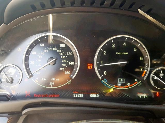 WBAKP9C54GD980932 - 2016 BMW 550 XI BLUE photo 8