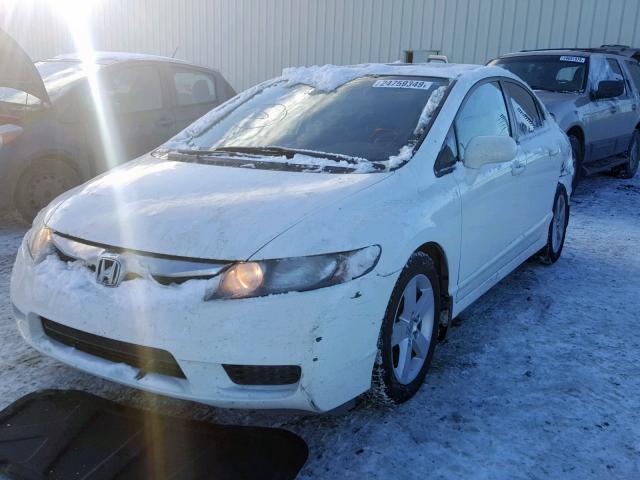 2HGFA15629H015894 - 2009 HONDA CIVIC LX-S Ağ foto 2