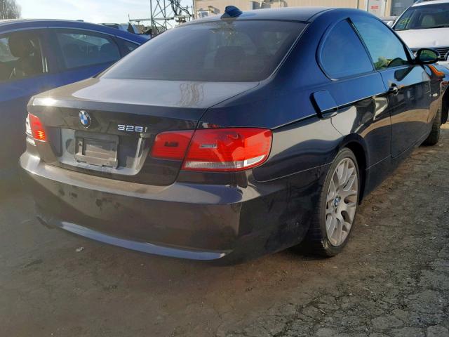 WBAWV13559P122573 - 2009 BMW 328 I SULE BLACK photo 4