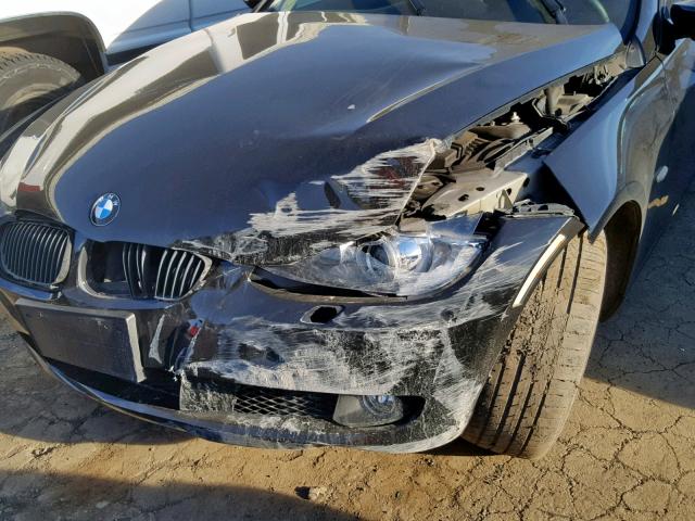 WBAWV13559P122573 - 2009 BMW 328 I SULE BLACK photo 9