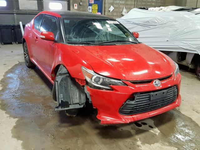 JTKJF5C74E3070639 - 2014 TOYOTA SCION TC 红色 照片 1