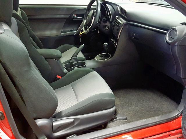 JTKJF5C74E3070639 - 2014 TOYOTA SCION TC 红色 照片 5