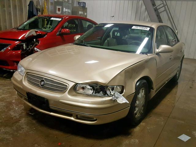 2G4WB52K041218686 - 2004 BUICK REGAL LS GOLD photo 2