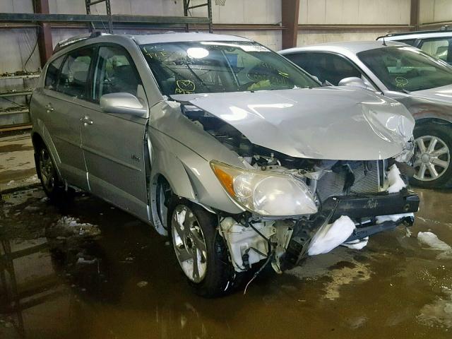 5Y2SM63845Z444308 - 2005 PONTIAC VIBE GRAY photo 1