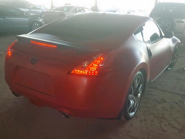 JN1AZ4EH9EM635415 - 2014 NISSAN 370Z BASE RED photo 4