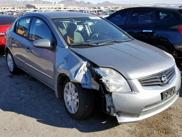 3N1AB6AP2CL749552 - 2012 NISSAN SENTRA 2.0 SILVER photo 1