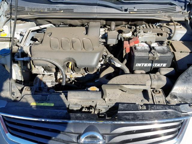 3N1AB6AP2CL749552 - 2012 NISSAN SENTRA 2.0 SILVER photo 7