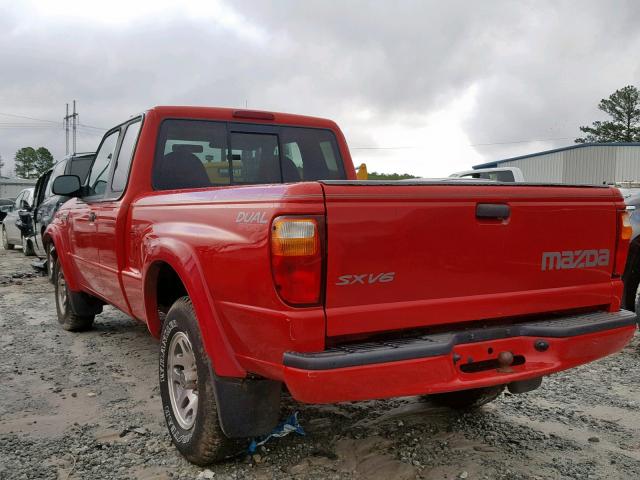 4F4YR16V31TM30095 - 2001 MAZDA B3000 CAB RED photo 3