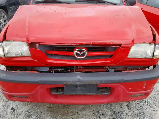 4F4YR16V31TM30095 - 2001 MAZDA B3000 CAB RED photo 7