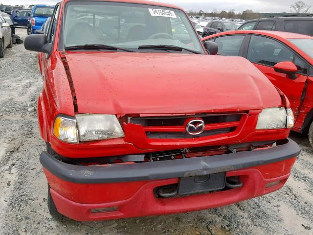 4F4YR16V31TM30095 - 2001 MAZDA B3000 CAB RED photo 9