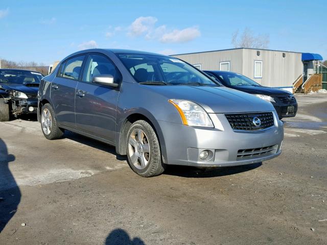 3N1AB61E78L692853 - 2008 NISSAN SENTRA 2.0 GRAY photo 1