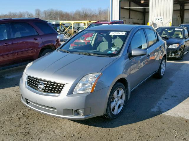 3N1AB61E78L692853 - 2008 NISSAN SENTRA 2.0 GRAY photo 2