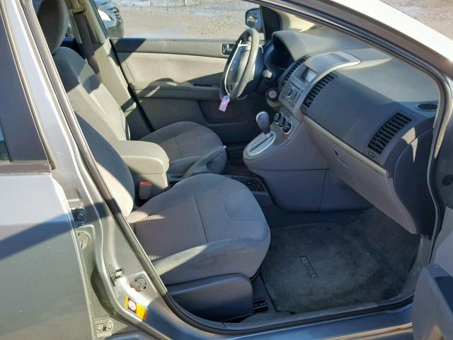 3N1AB61E78L692853 - 2008 NISSAN SENTRA 2.0 GRAY photo 5