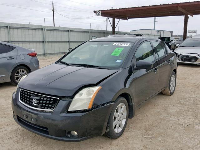 3N1AB61E59L631180 - 2009 NISSAN SENTRA 2.0 BLACK photo 2