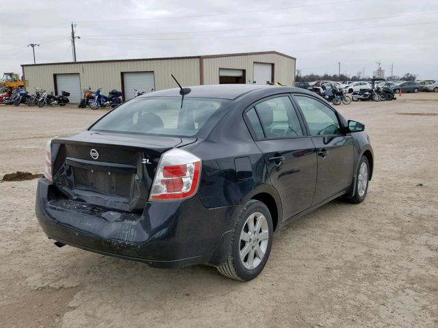 3N1AB61E59L631180 - 2009 NISSAN SENTRA 2.0 BLACK photo 4