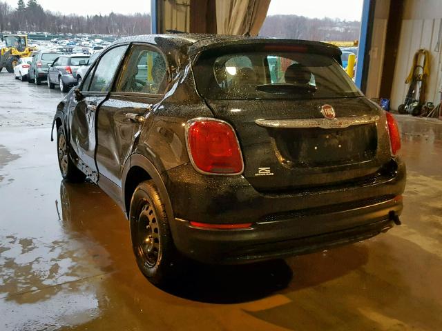 ZFBCFXAT0GP484205 - 2016 FIAT 500X POP BLACK photo 3