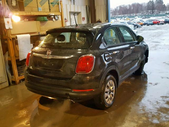 ZFBCFXAT0GP484205 - 2016 FIAT 500X POP BLACK photo 4