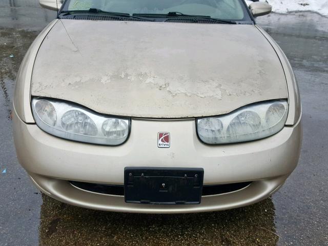 1G8ZY12761Z238071 - 2001 SATURN SC2 GOLD photo 9