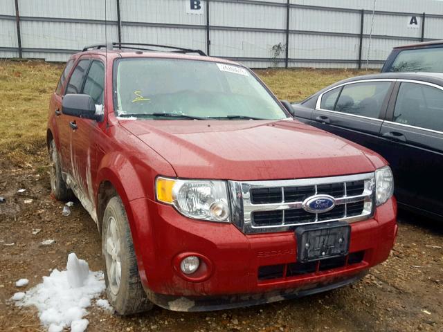 1FMCU9D79BKB98027 - 2011 FORD ESCAPE XLT RED photo 1