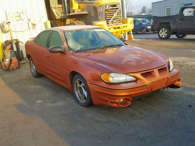 1G2NW52E34C160411 - 2004 PONTIAC GRAND AM G ORANGE photo 1