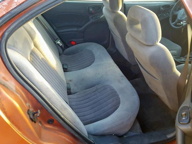 1G2NW52E34C160411 - 2004 PONTIAC GRAND AM G ORANGE photo 6