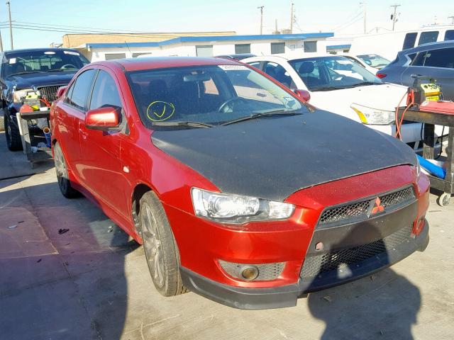 JA3AU86UX8U023029 - 2008 MITSUBISHI LANCER GTS RED photo 1