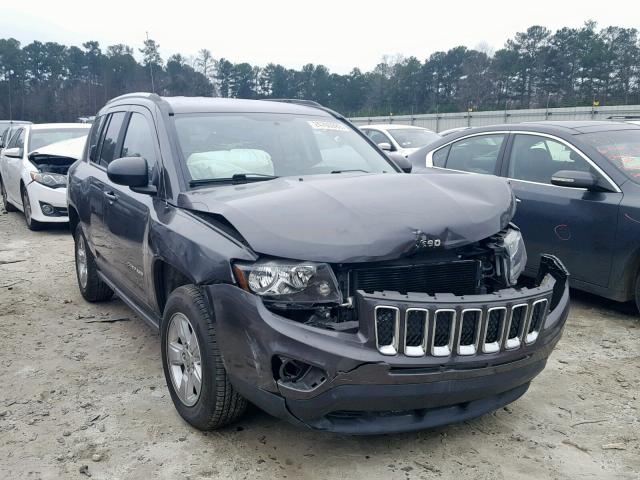 1C4NJCBA2FD138229 - 2015 JEEP COMPASS SP ნაცრისფერი ფოტო 1