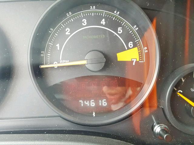 1C4NJCBA2FD138229 - 2015 JEEP COMPASS SP ნაცრისფერი ფოტო 8