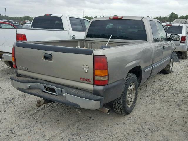 1GTEC19T1XZ535828 - 1999 GMC NEW SIERRA TAN photo 4