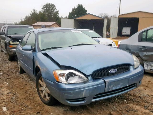 1FAFP56U76A220287 - 2006 FORD TAURUS SEL BLUE photo 1