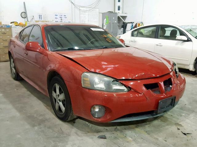 2G2WP552471222170 - 2007 PONTIAC GRAND PRIX RED photo 1