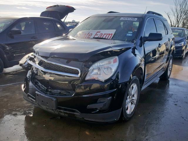 2GNALDEKXC6294832 - 2012 CHEVROLET EQUINOX LT BLACK photo 2