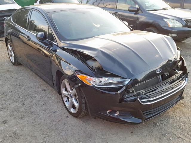 3FA6P0G75GR351026 - 2016 FORD FUSION S BLACK photo 1