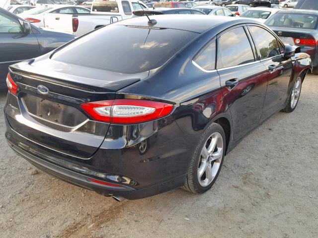 3FA6P0G75GR351026 - 2016 FORD FUSION S BLACK photo 4