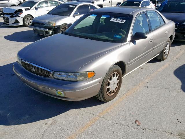 2G4WS52M0X1502700 - 1999 BUICK CENTURY GRAY photo 2