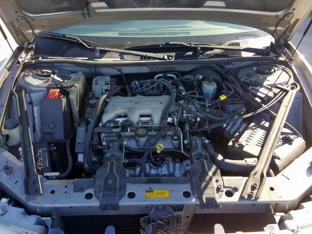 2G4WS52M0X1502700 - 1999 BUICK CENTURY GRAY photo 7