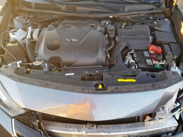 1N4AA6AP4GC446604 - 2016 NISSAN MAXIMA 3.5 GRAY photo 7