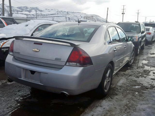2G1WD58C669324300 - 2006 CHEVROLET IMPALA SUP ნაცრისფერი ფოტო 4