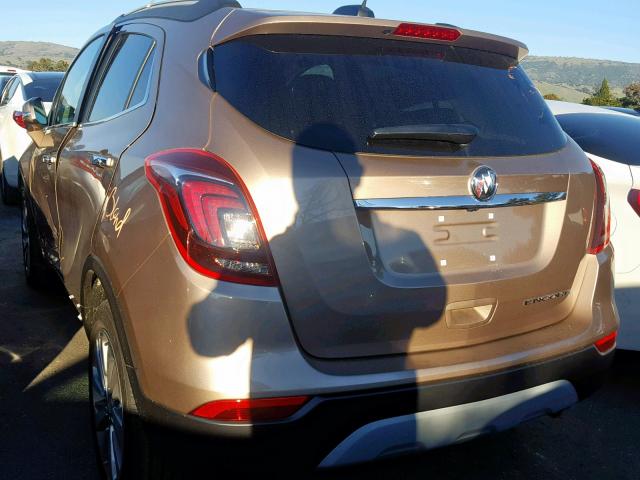 KL4CJASB5KB714495 - 2019 BUICK ENCORE PRE BROWN photo 3