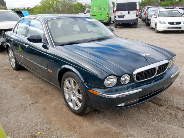 SAJEA71C14SG07950 - 2004 JAGUAR XJ8 GREEN photo 1