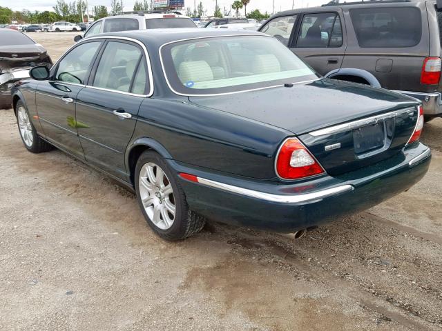 SAJEA71C14SG07950 - 2004 JAGUAR XJ8 GREEN photo 3