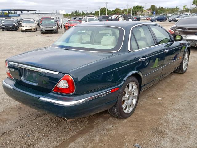 SAJEA71C14SG07950 - 2004 JAGUAR XJ8 GREEN photo 4