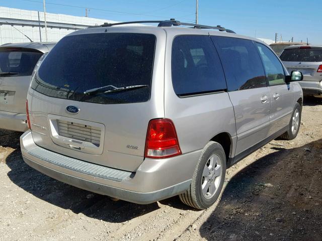 2FMZA576X4BB22120 - 2004 FORD FREESTAR S SILVER photo 4