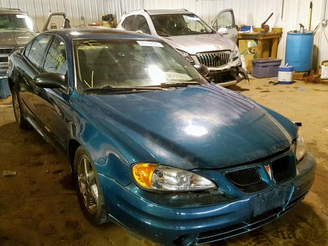 1G2NF52F03C225707 - 2003 PONTIAC GRAND AM S TURQUOISE photo 1